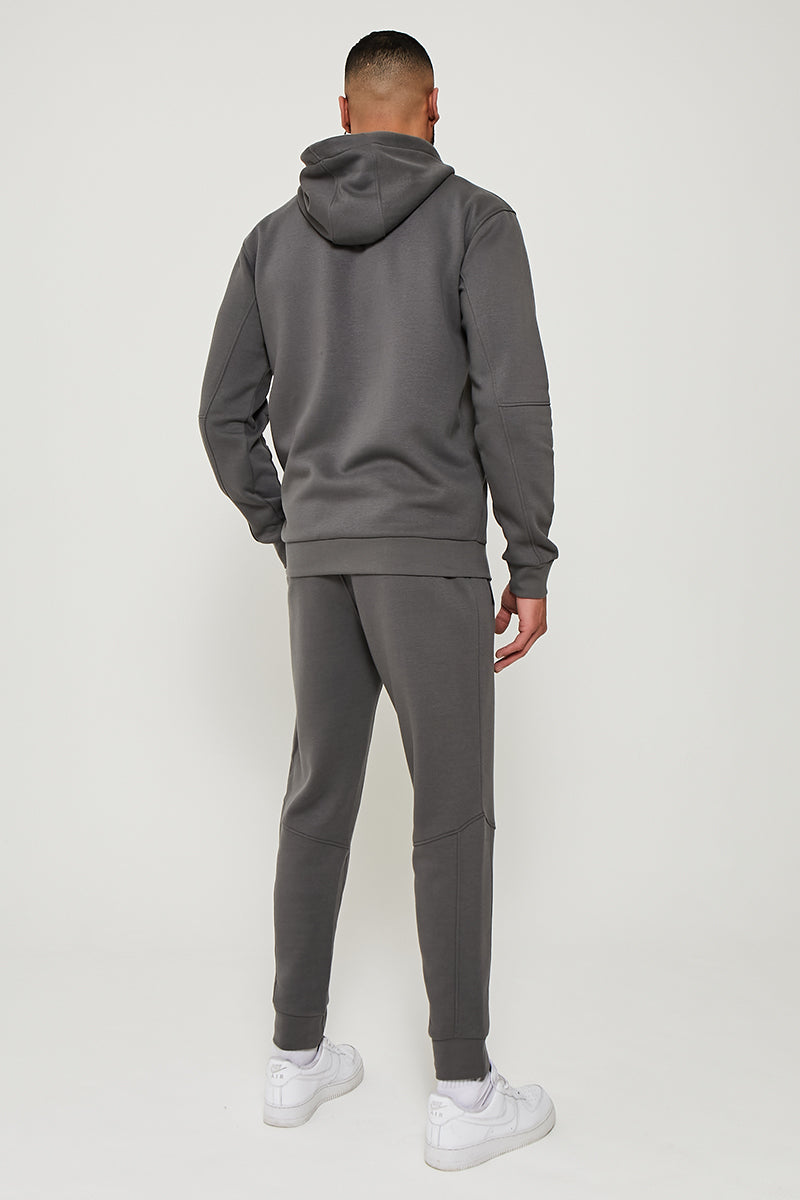 Guilford Fleece Tracksuit - Dark Grey