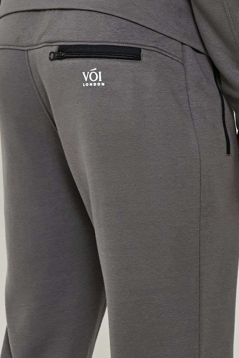 Guilford Fleece Tracksuit - Dark Grey