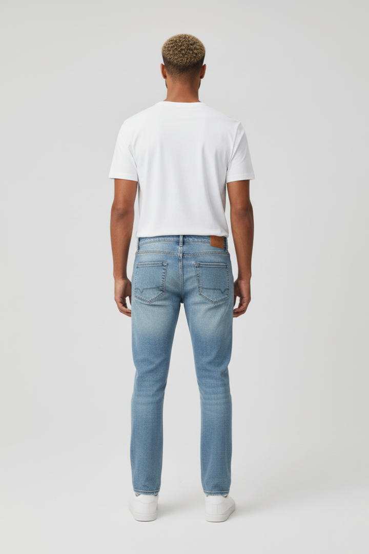 Motion Straight Fit Jeans - Light Blue