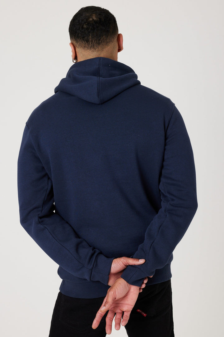 Brooklands Fleece Hoodie - Navy