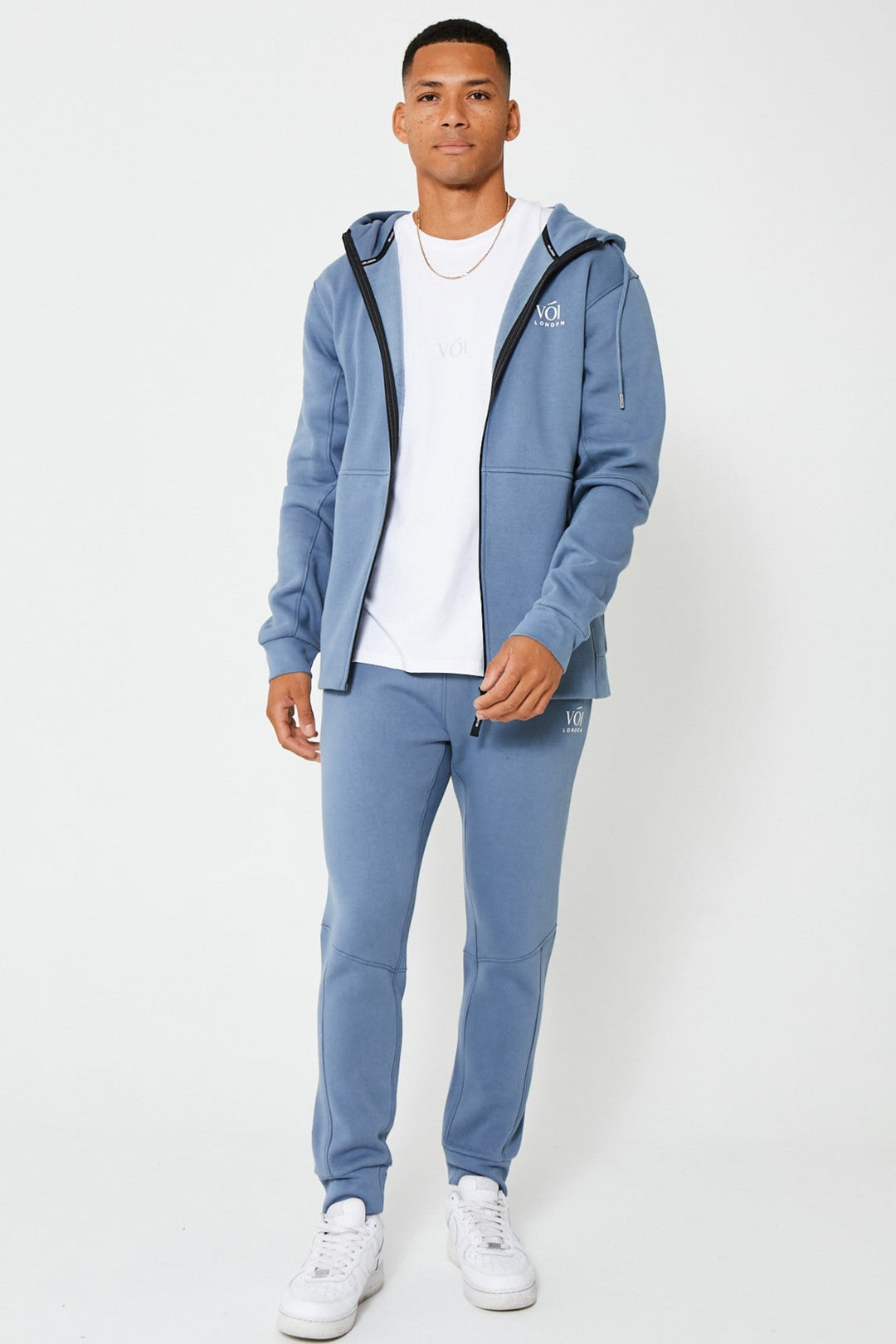 Guilford Fleece Tracksuit - Storm Grey