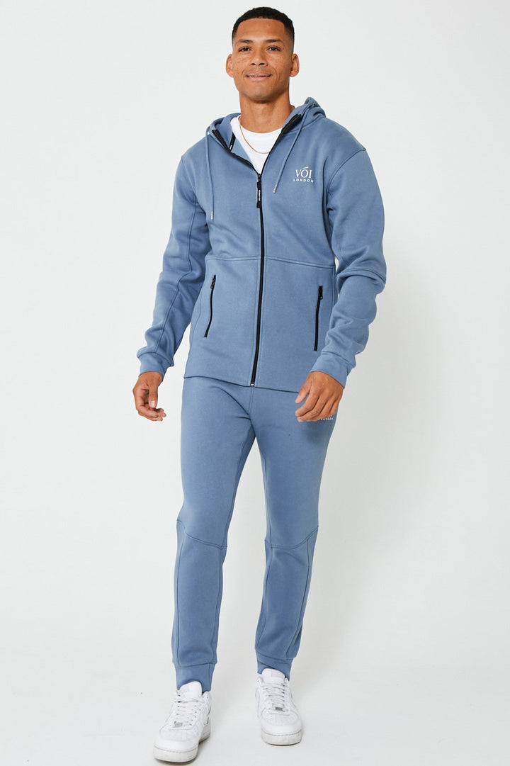 Guilford Fleece Tracksuit - Storm Grey