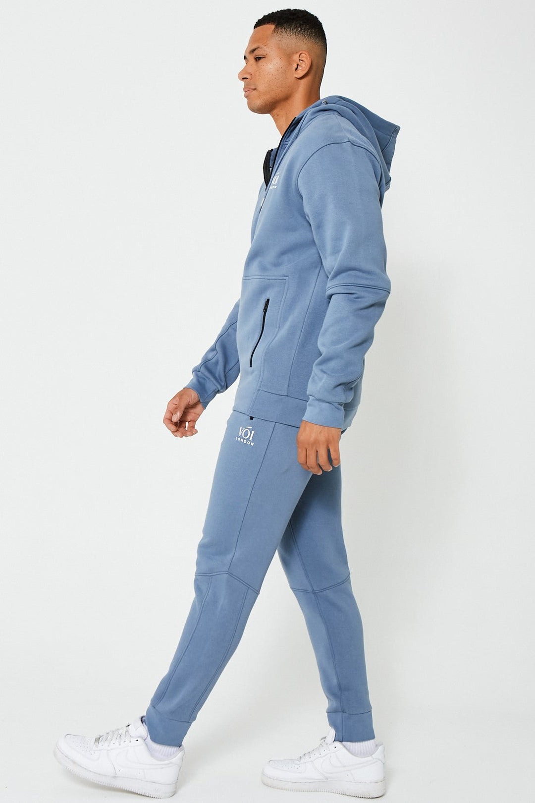 Guilford Fleece Tracksuit - Storm Grey