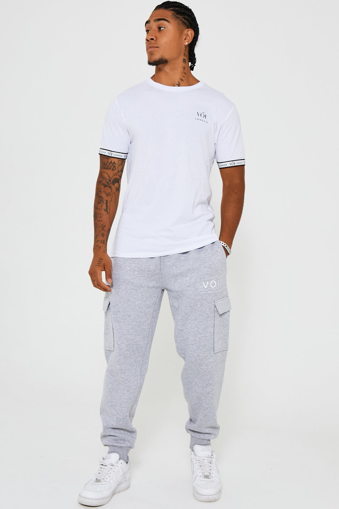 Hampshire Cargo Fleece Jogger - Grey