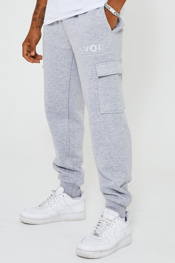 Hampshire Cargo Fleece Jogger - Grey