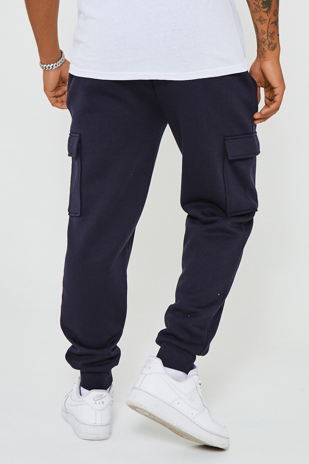 Hampshire Cargo Fleece Jogger - Navy