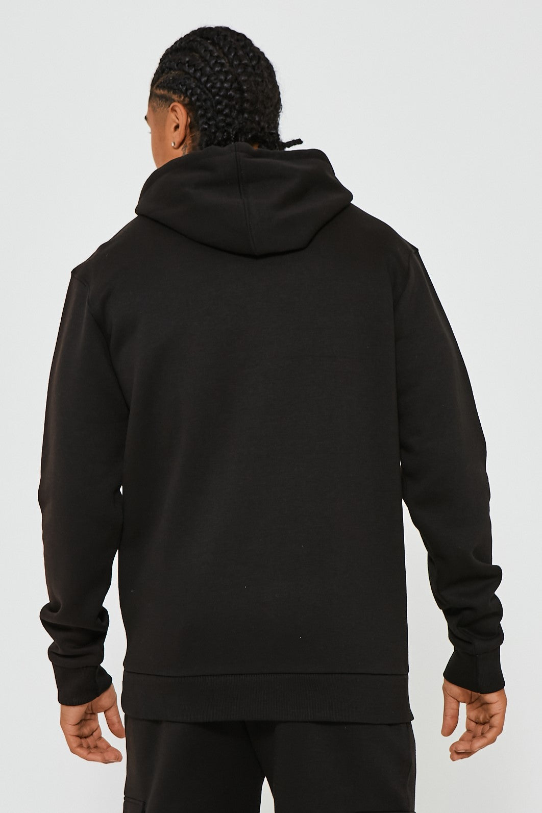 Brooklands Fleece Hoodie - Black