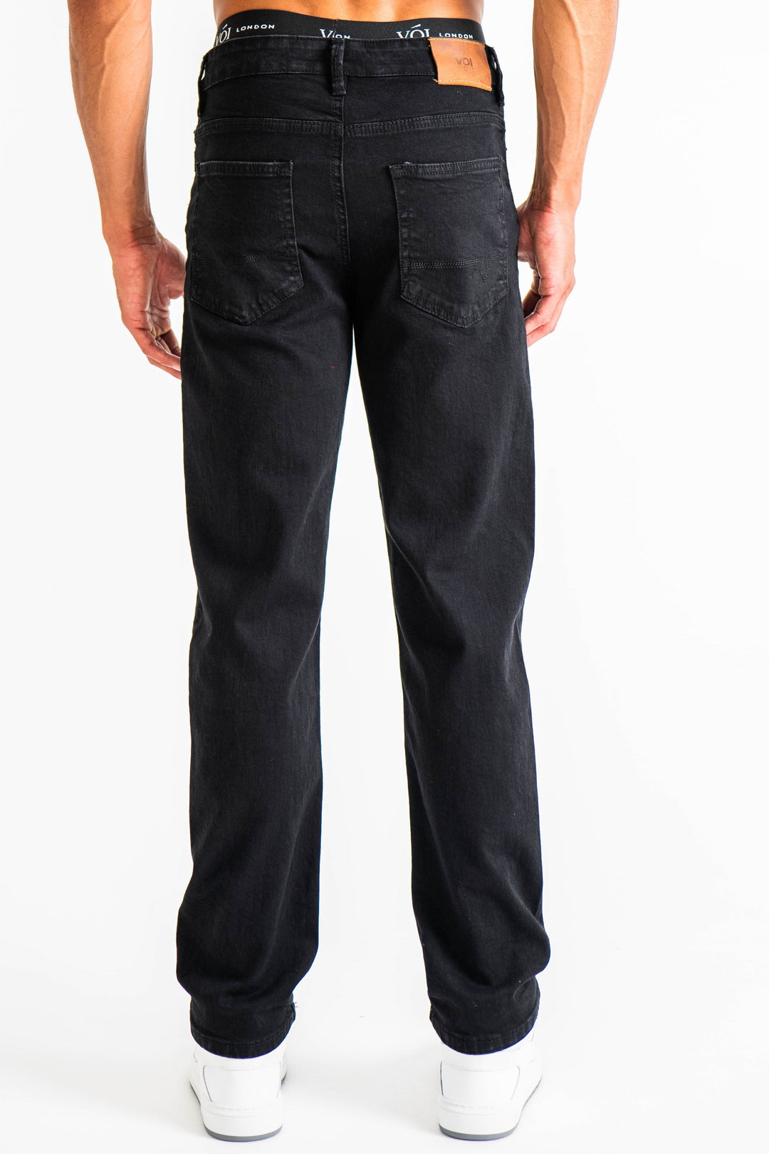 Howland Straight Fit Jeans- Black