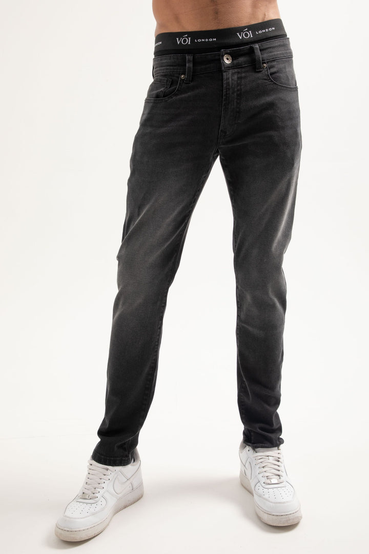 Hamilton Tapered Jeans- Black