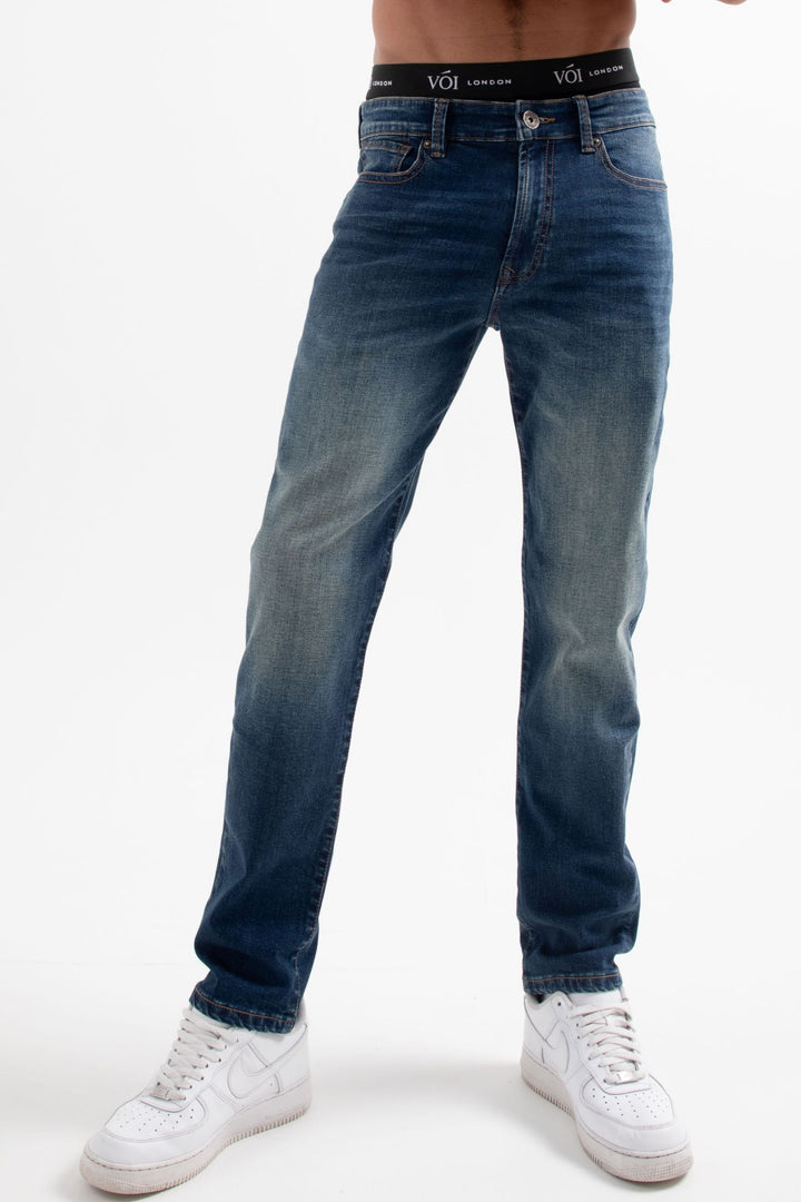 Hamilton Tapered Jeans- Dark Blue