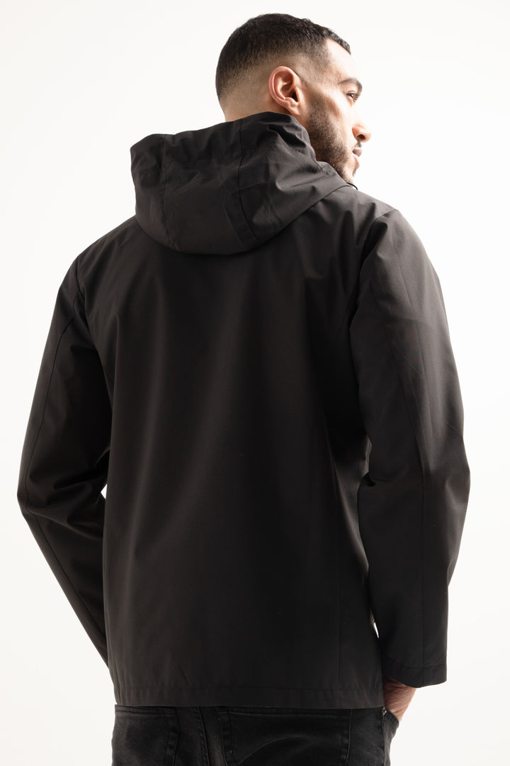 Tech Woven Jacket - Black