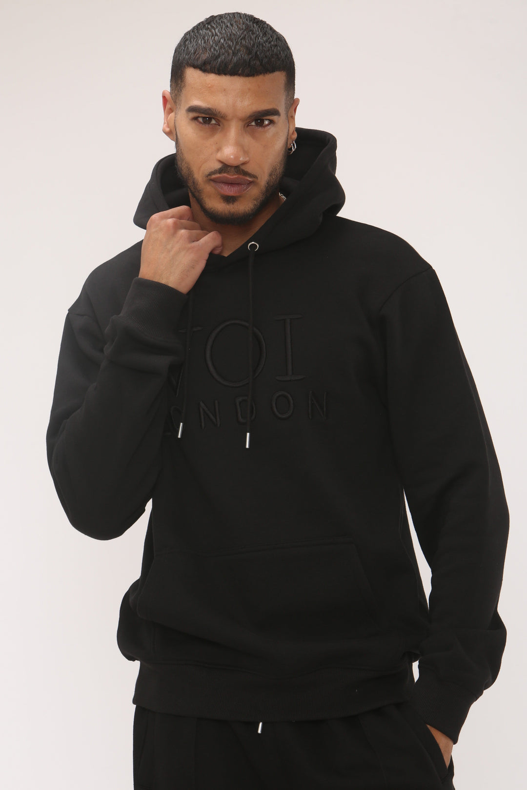Mason Fleece Tracksuit - Black
