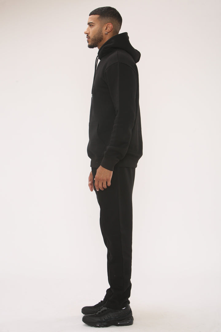 Mason Fleece Tracksuit - Black