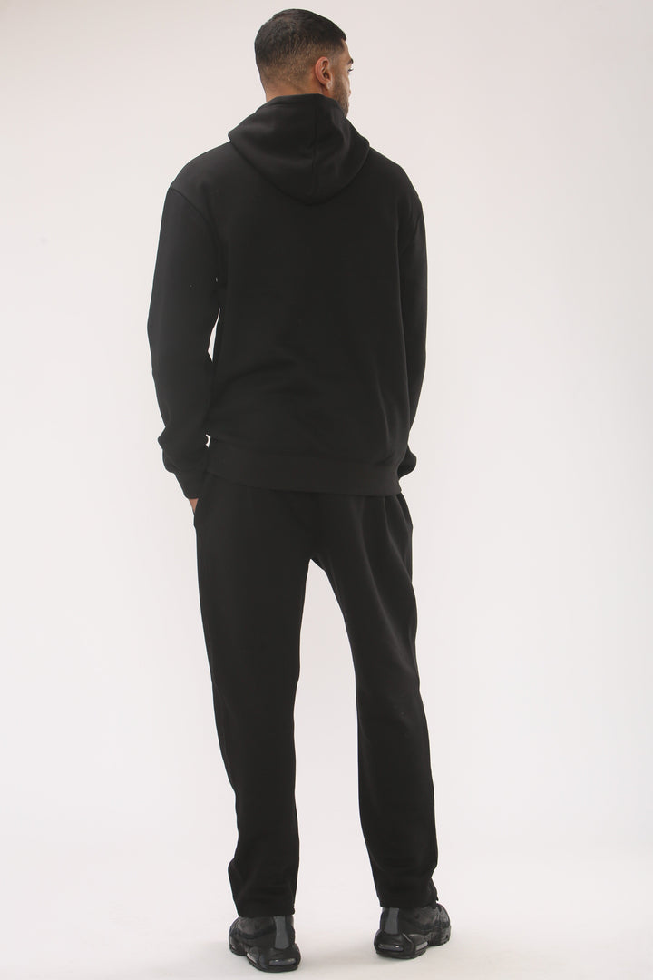 Mason Fleece Tracksuit - Black