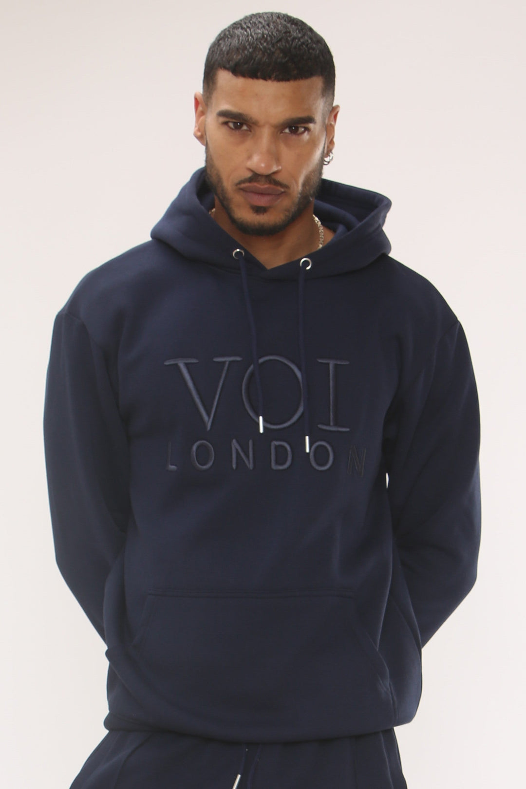 Mason Fleece Tracksuit - Navy