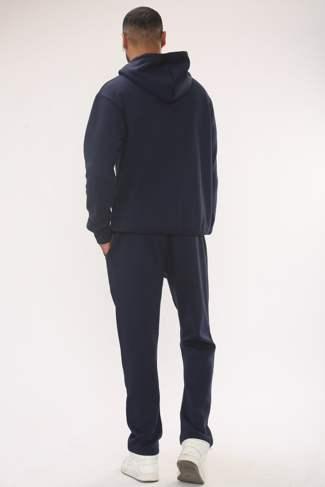 Mason Fleece Tracksuit - Navy