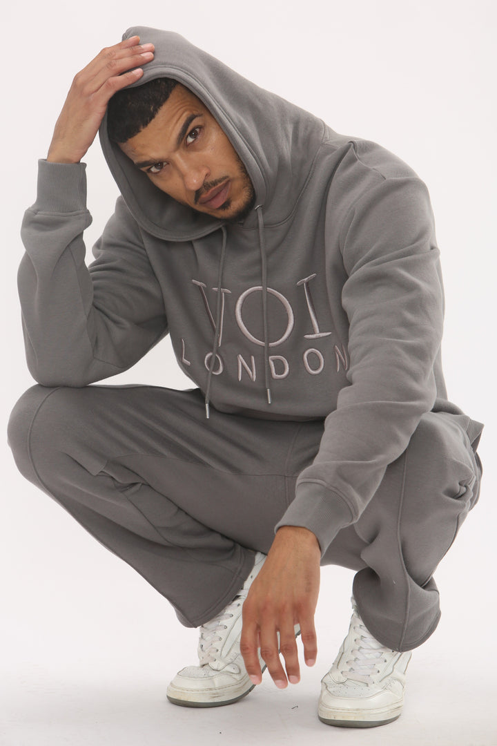 Mason Fleece Tracksuit - Pewter