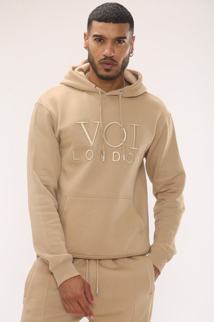 Mason Fleece Tracksuit - Tan