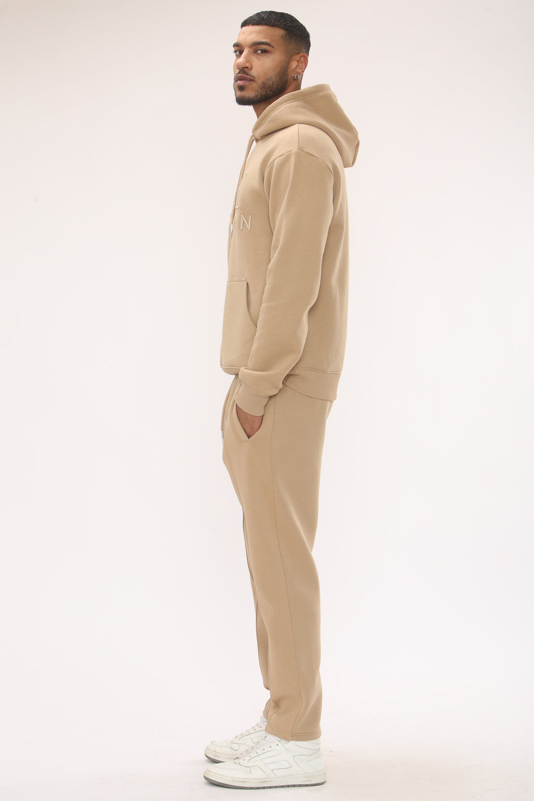 Mason Fleece Tracksuit - Tan