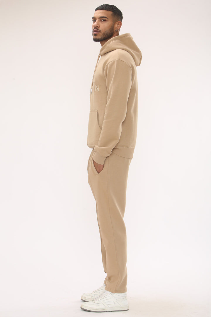 Mason Fleece Tracksuit - Tan