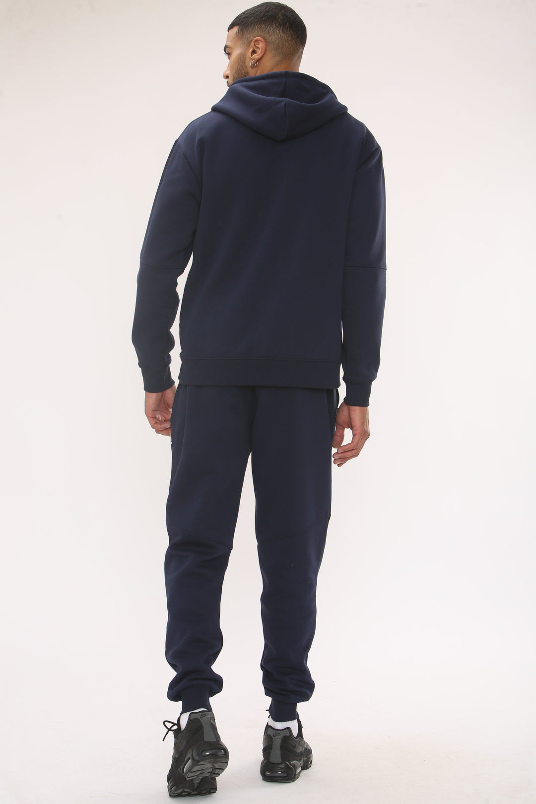 Arlo Zip Through Fleece Tracksuit - Navy