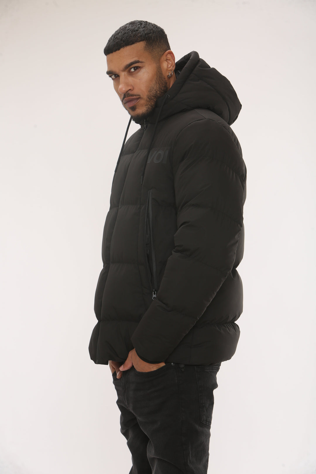 Arden Puffer Jacket - Black