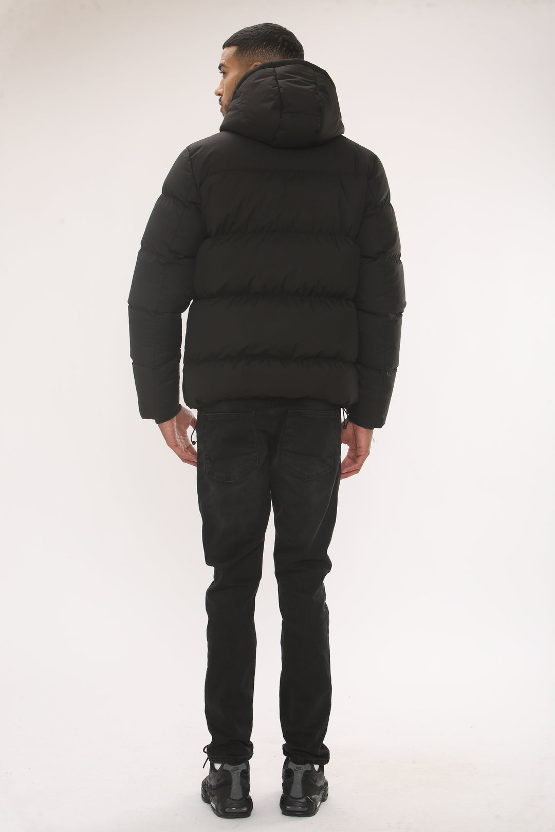 Arden Puffer Jacket - Black