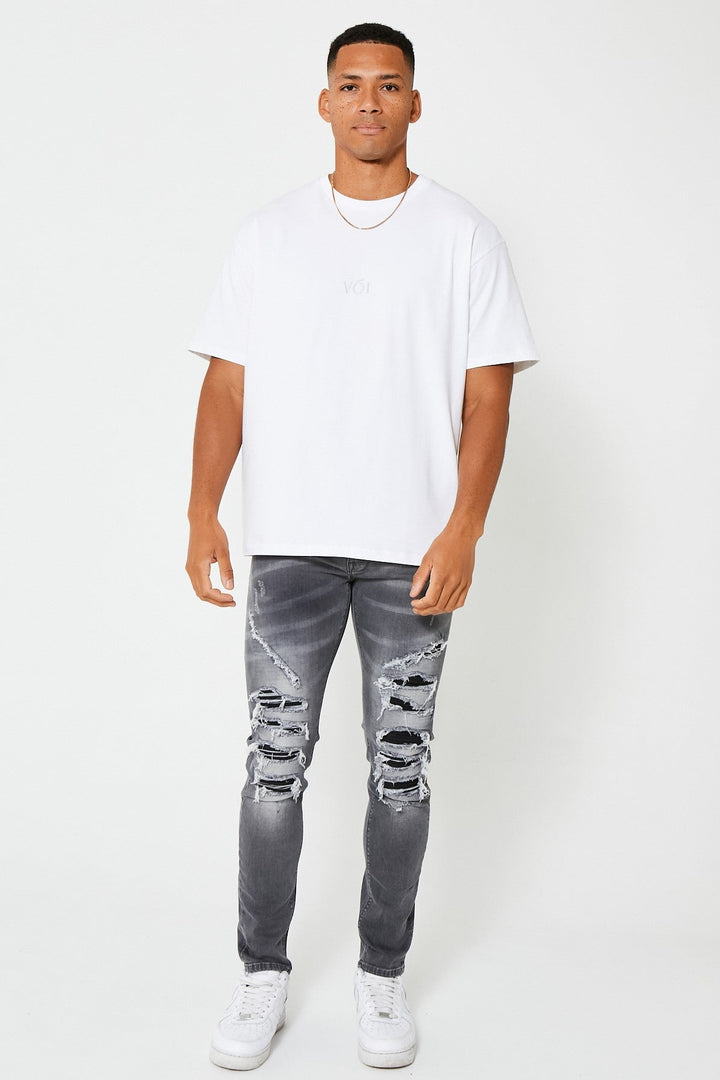 Benhill Tapered Jean - Grey