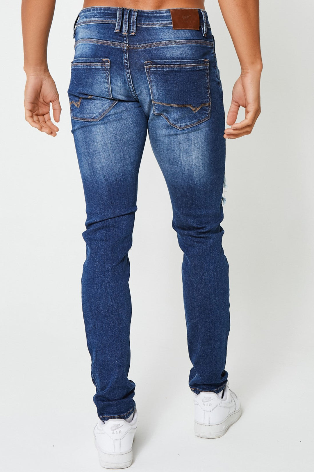 Benhill Tapered Jean - Mid Blue