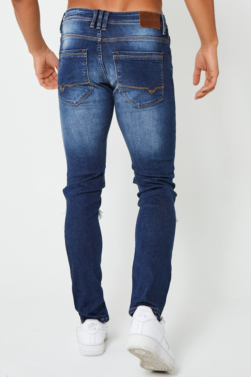 Devonshire Tapered Jean - Dark Blue