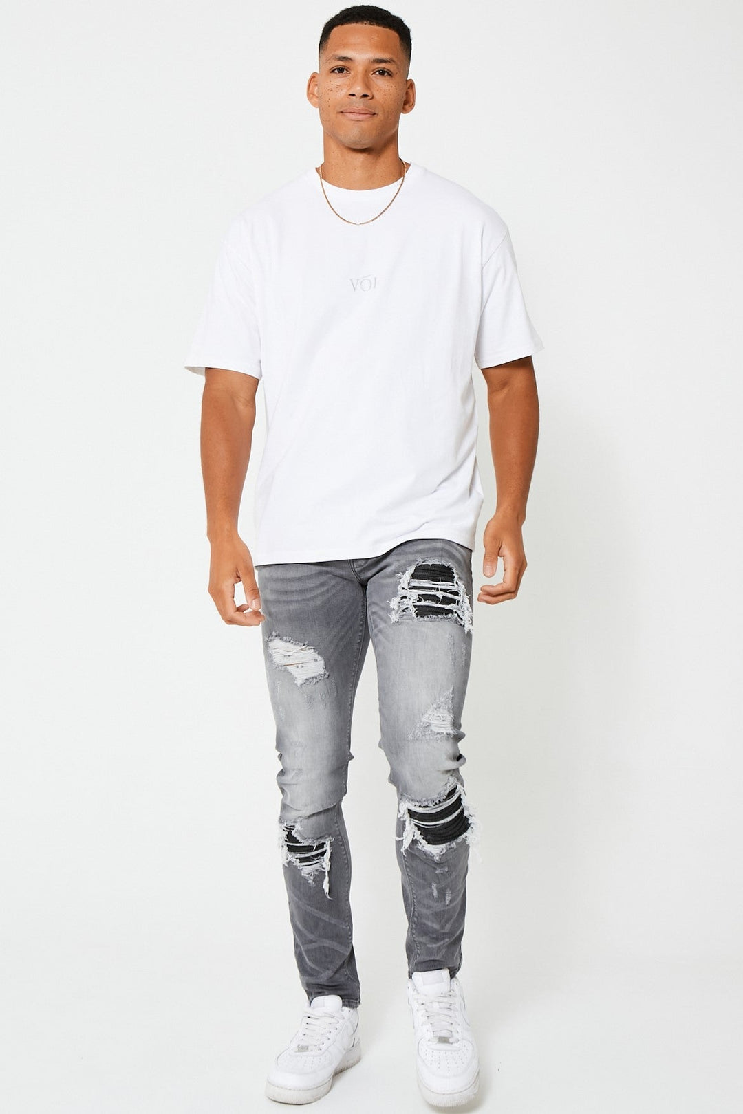 Devonshire Tapered Jean - Grey