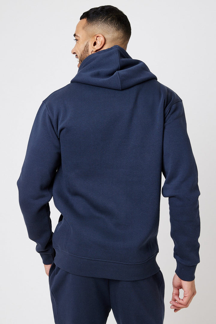 Holloway Road Fleece Tracksuit - Navy