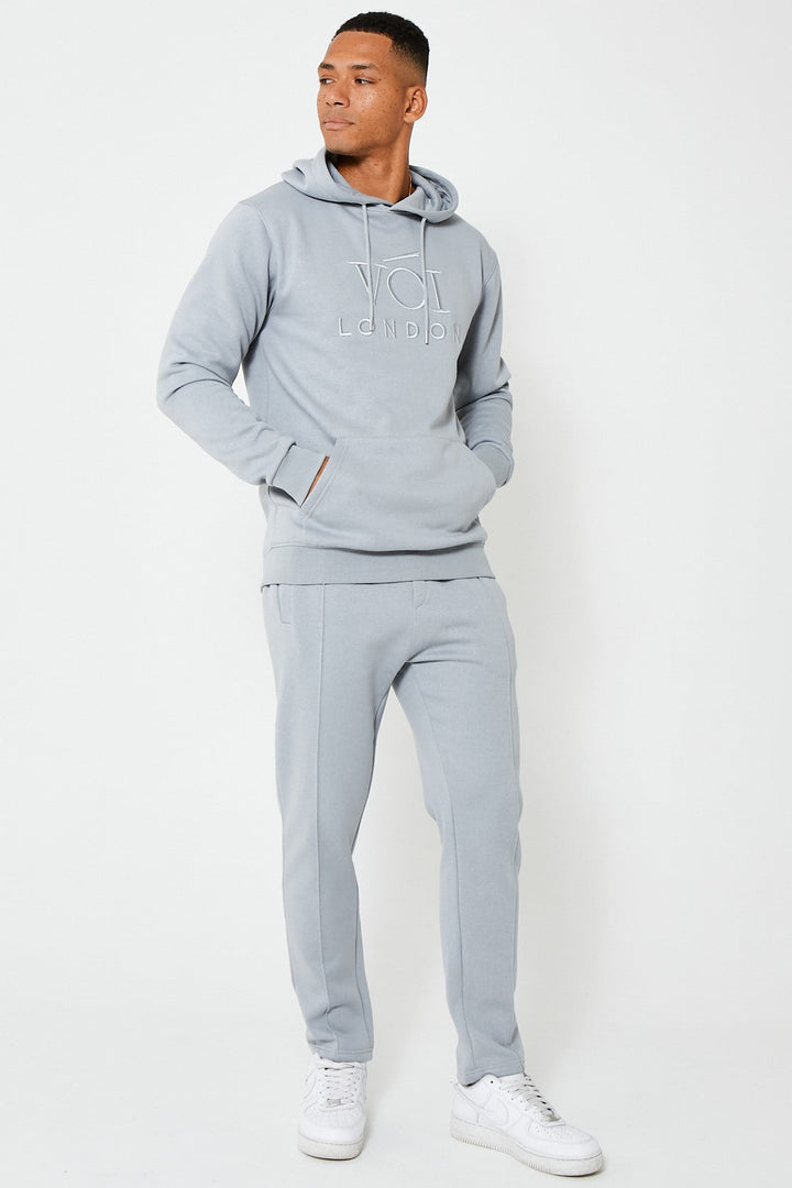 Holloway Road Fleece Tracksuit - Alloy Grey