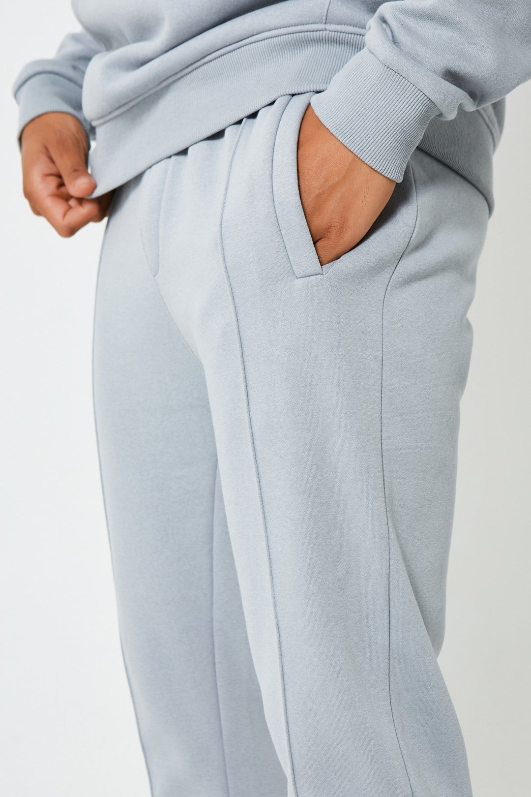 Holloway Road Fleece Tracksuit - Alloy Grey