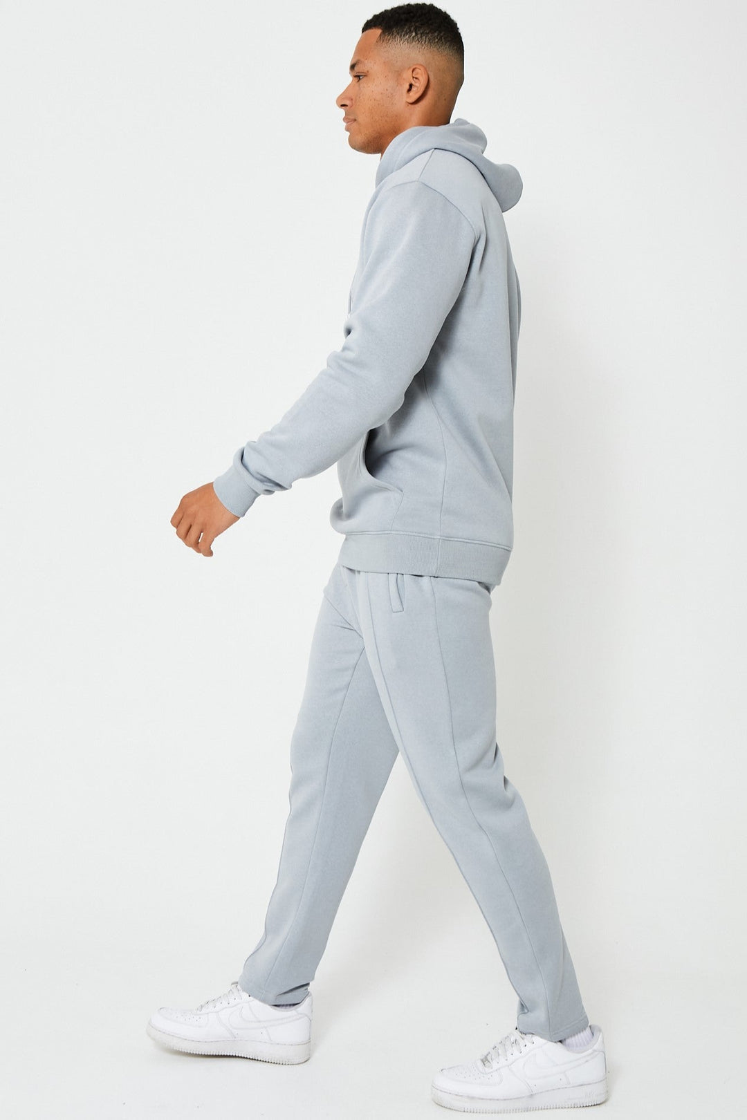 Holloway Road Fleece Tracksuit - Alloy Grey