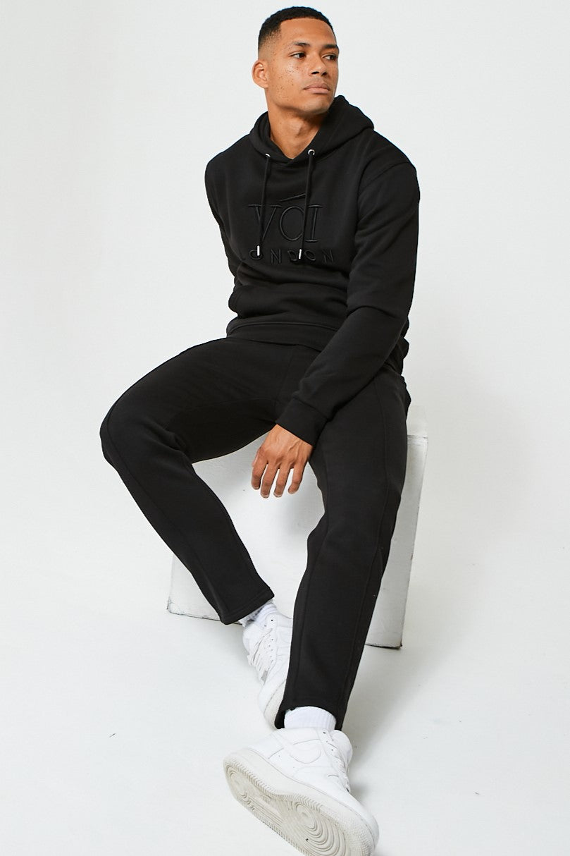 Holloway Road Fleece Tracksuit - Black