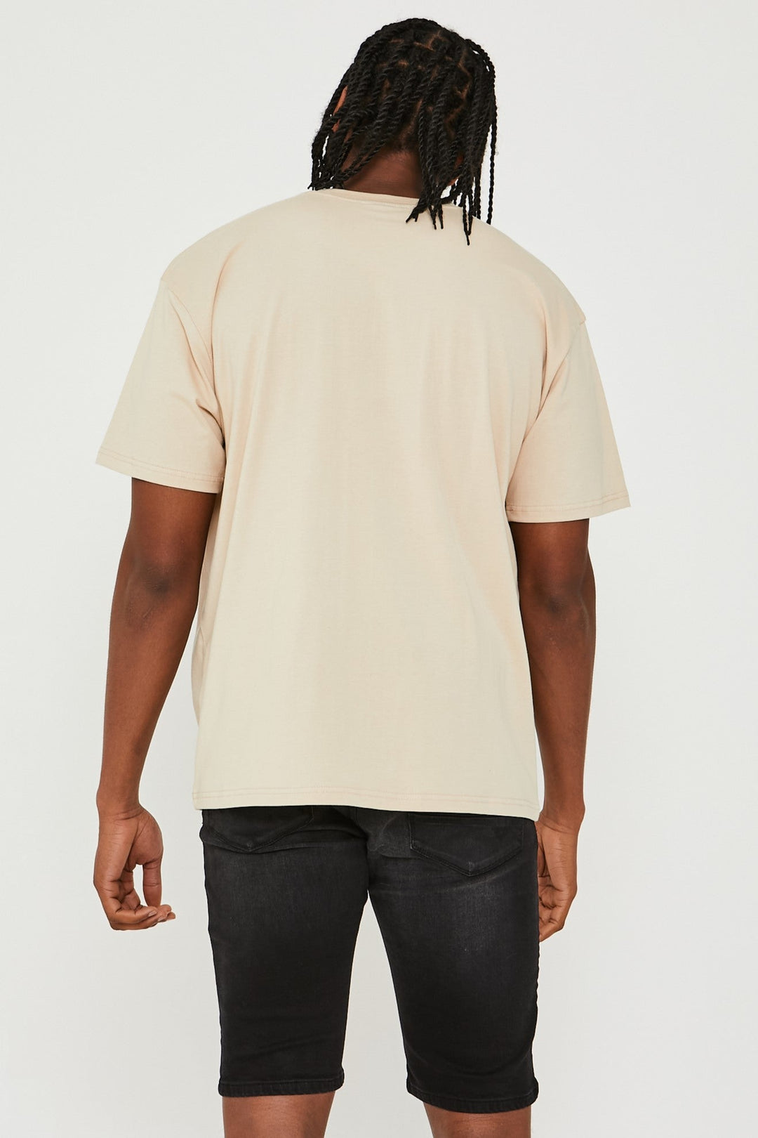 James Street Oversized T-Shirt - Beige