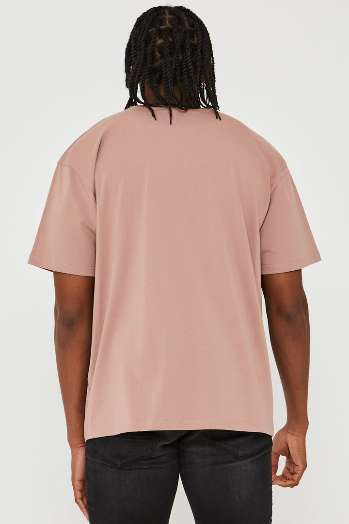 James Street Oversized T-Shirt - Mauve