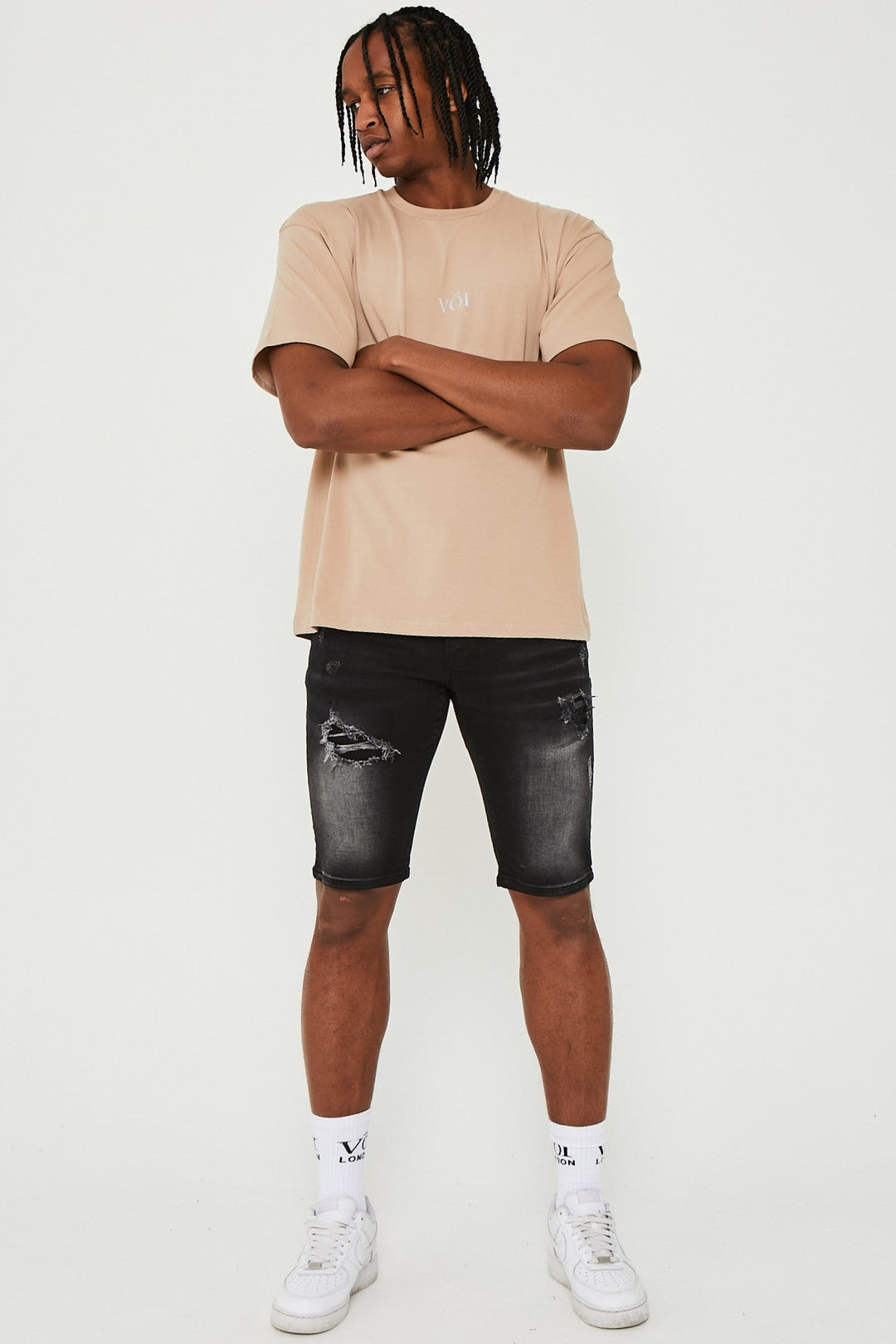 James Street Oversized T-Shirt - Stone