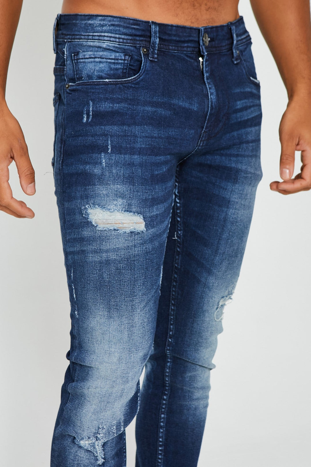 Stanmore Tapered Jean - Dark Blue